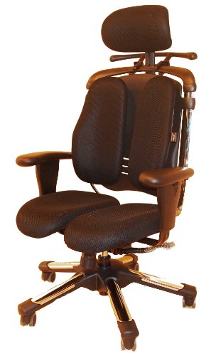 Amazon.co.jp: HARA Chair(ハラチェアー) ニーチェV ブラック 【densan